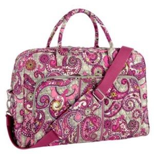 Vera Bradley Weekender in Paisley Meets Plaid